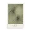 Map of Rives, Missouri, 12 x 18 inch unframed archival matte print