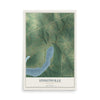 Map of Stoutsville, Missouri, 12 x 18 inch unframed archival matte print