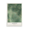 Map of Tightwad, Missouri, 12 x 18 inch unframed archival matte print