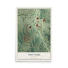 Map of Twin Oaks, Missouri, 12 x 18 inch unframed archival matte print