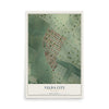Map of Velda City, Missouri, 12 x 18 inch unframed archival matte print