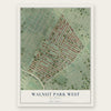 Walnut Park West, Missouri map print, the full design