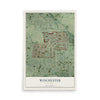 Map of Winchester, Missouri, 12 x 18 inch unframed archival matte print
