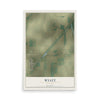 Map of Wyatt, Missouri, 12 x 18 inch unframed archival matte print