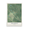 Map of Blue Springs, Mississippi, 12 x 18 inch unframed archival matte print