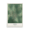 Map of Derma, Mississippi, 12 x 18 inch unframed archival matte print
