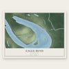 Eagle Bend, Mississippi map print, the full design
