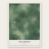 Hillsboro, Mississippi map print, the full design