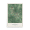 Map of New Albany, Mississippi, 12 x 18 inch unframed archival matte print