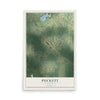 Map of Puckett, Mississippi, 12 x 18 inch unframed archival matte print