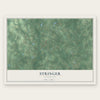 Stringer, Mississippi map print, the full design