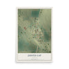 Map of Judith Gap, Montana, 12 x 18 inch unframed archival matte print