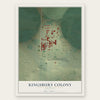 Kingsbury Colony, Montana map print, the full design