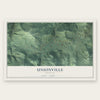 Unionville, Montana map print, the full design