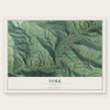 York, Montana map print, the full design
