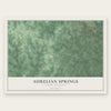 Aurelian Springs, North Carolina map print, the full design