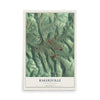 Map of Bakersville, North Carolina, 12 x 18 inch unframed archival matte print