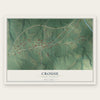 Crouse, North Carolina map print, the full design