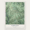 Fairplains, North Carolina map print, the full design