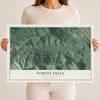 Map of Forest Hills, North Carolina, 12 x 18 inch unframed archival matte print