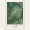 JAARS, North Carolina map print, the full design
