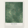 Old Dock, North Carolina map print, the full design
