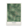 Map of Stedman, North Carolina, 12 x 18 inch unframed archival matte print