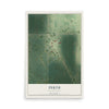 Map of Perth, North Dakota, 12 x 18 inch unframed archival matte print