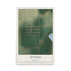 Map of Venturia, North Dakota, 12 x 18 inch unframed archival matte print