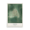 Map of Glenvil, Nebraska, 12 x 18 inch unframed archival matte print