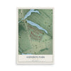 Audubon Park, New Jersey map print, 12" x 18" Archival Matte Print mockup