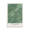 Frelinghuysen, New Jersey map print, 12" x 18" Archival Matte Print mockup