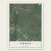 Harmony, Monmouth County, New Jersey map print, the full design