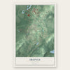 Ironia, New Jersey map print, the full design