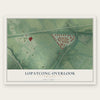 Lopatcong Overlook, New Jersey map print, the full design