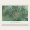 Mount Royal, New Jersey map print, the full design