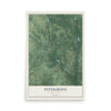 Pittsgrove, New Jersey map print, 12" x 18" Archival Matte Print mockup