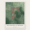 Renaissance at Monroe, New Jersey map print, the full design