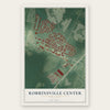 Robbinsville Center, New Jersey map print, the full design