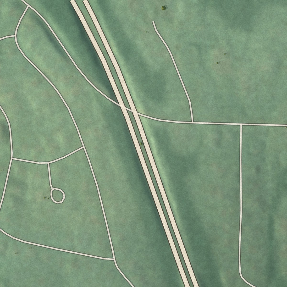 Close-up 1 of the Rockleigh, New Jersey map artwork