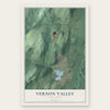Vernon Valley, New Jersey map print, the full design