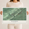Watchung, New Jersey map print, 12" x 18" Archival Matte Print mockup