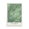 West Amwell, New Jersey map print, 12" x 18" Archival Matte Print mockup
