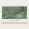 White Horse, New Jersey map print, the full design