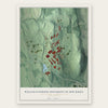 William Paterson University of New Jersey, New Jersey map print, the full design