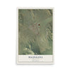Map of Magdalena, New Mexico, 12 x 18 inch unframed archival matte print
