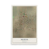 Map of Melrose, New Mexico, 12 x 18 inch unframed archival matte print