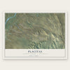 Placitas, Sandoval County, New Mexico map print, the full design