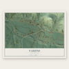 Vadito, New Mexico map print, the full design