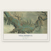 Villanueva, New Mexico map print, the full design